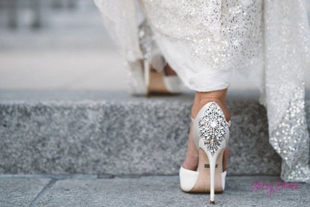 Tips on choosing the perfect wedding day pair of shoes